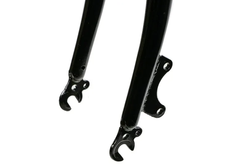 26 Inch Hybrid Fork 1 1/8 Threaded Black-3